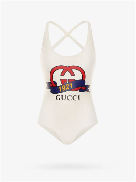 gucci swimsuit white|gucci swimsuit women.